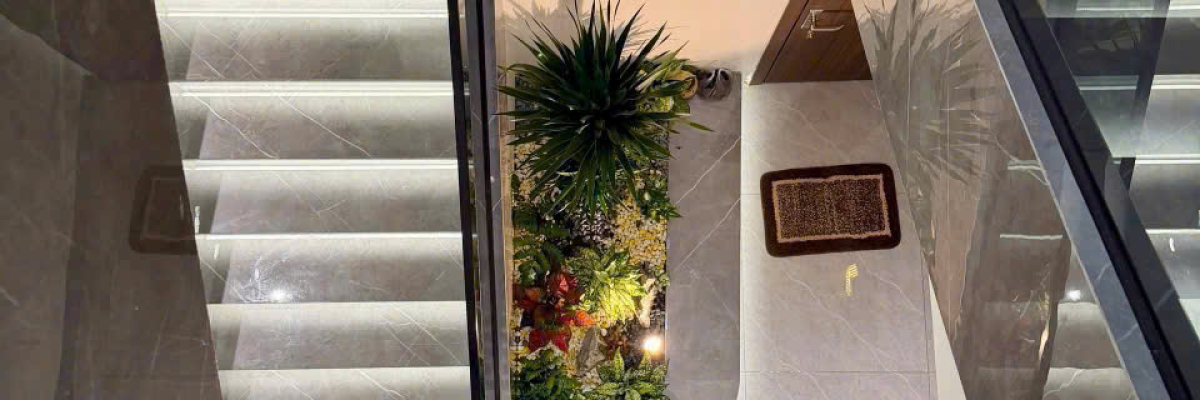 Công trình nhà phố - Hạng mục thi công đá hoa cương - Vũ Khôi Stone